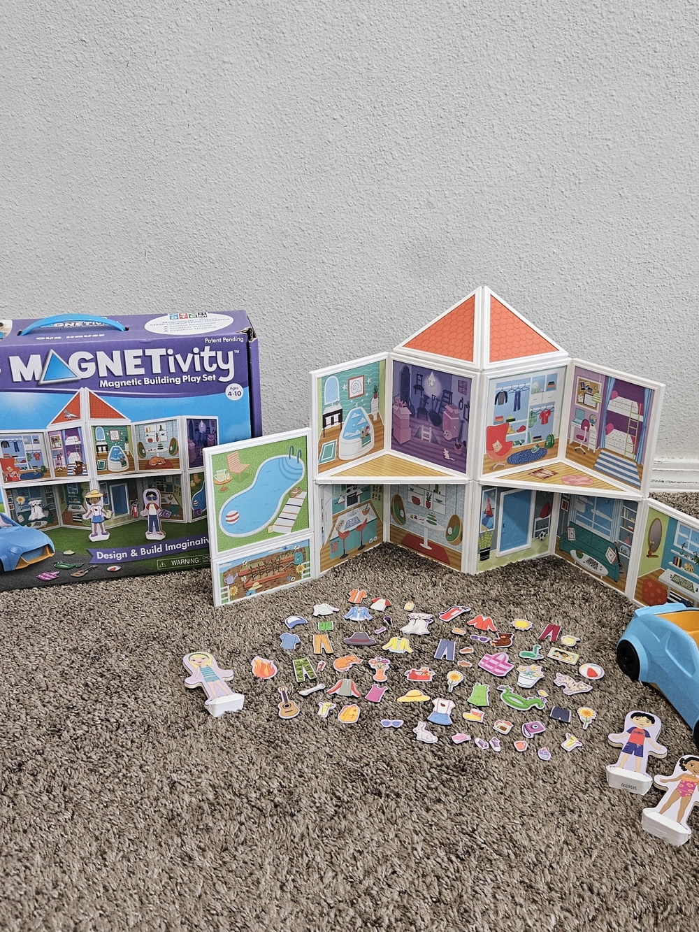 Melissa And Doug Our House Magneticity Playset